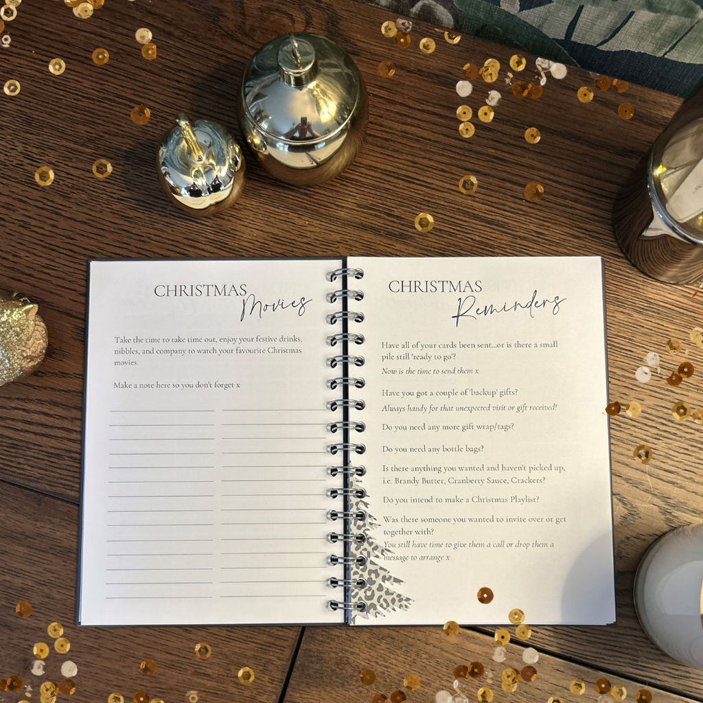 Leopard Print Christmas Planner image 1