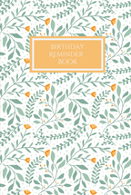 Birthday Reminder Book - A5 Notebook to Record & Remember Birthdays image 0
