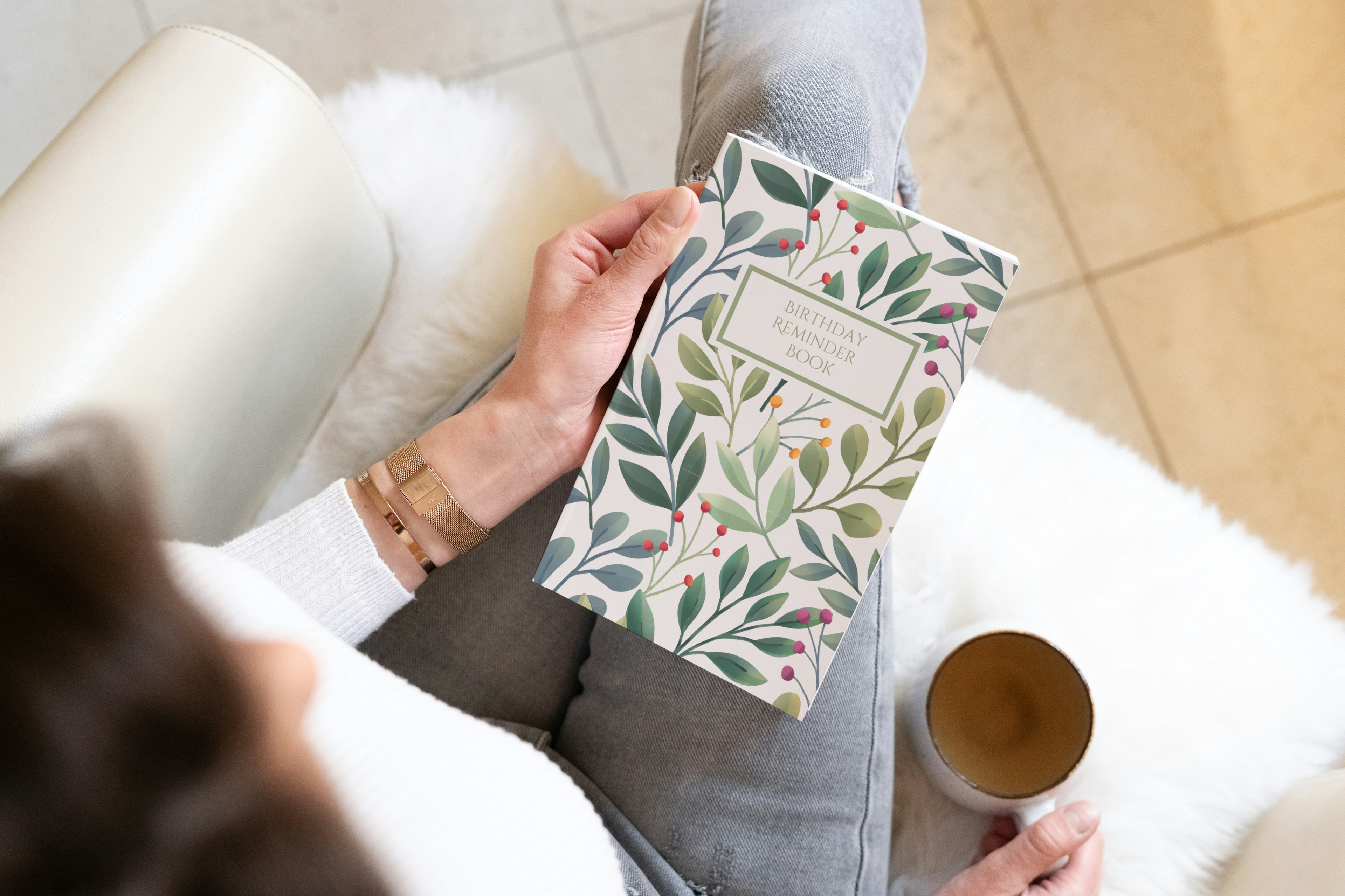 Birthday Reminder Book - A5 Notebook to Record & Remember Birthdays