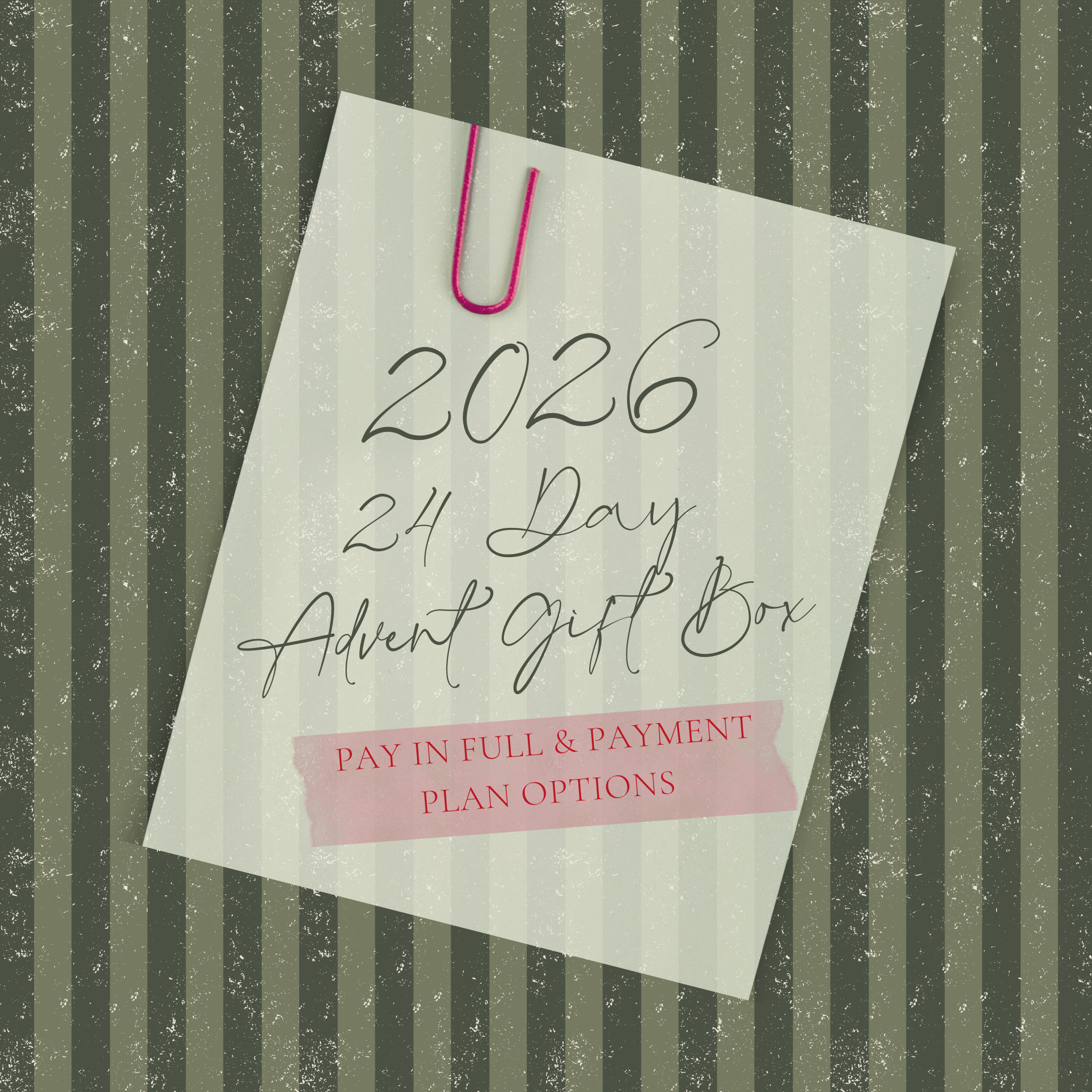 Remie Margot 24 Day Advent Gift Box - Pay in full or select x6 payments of £25.00