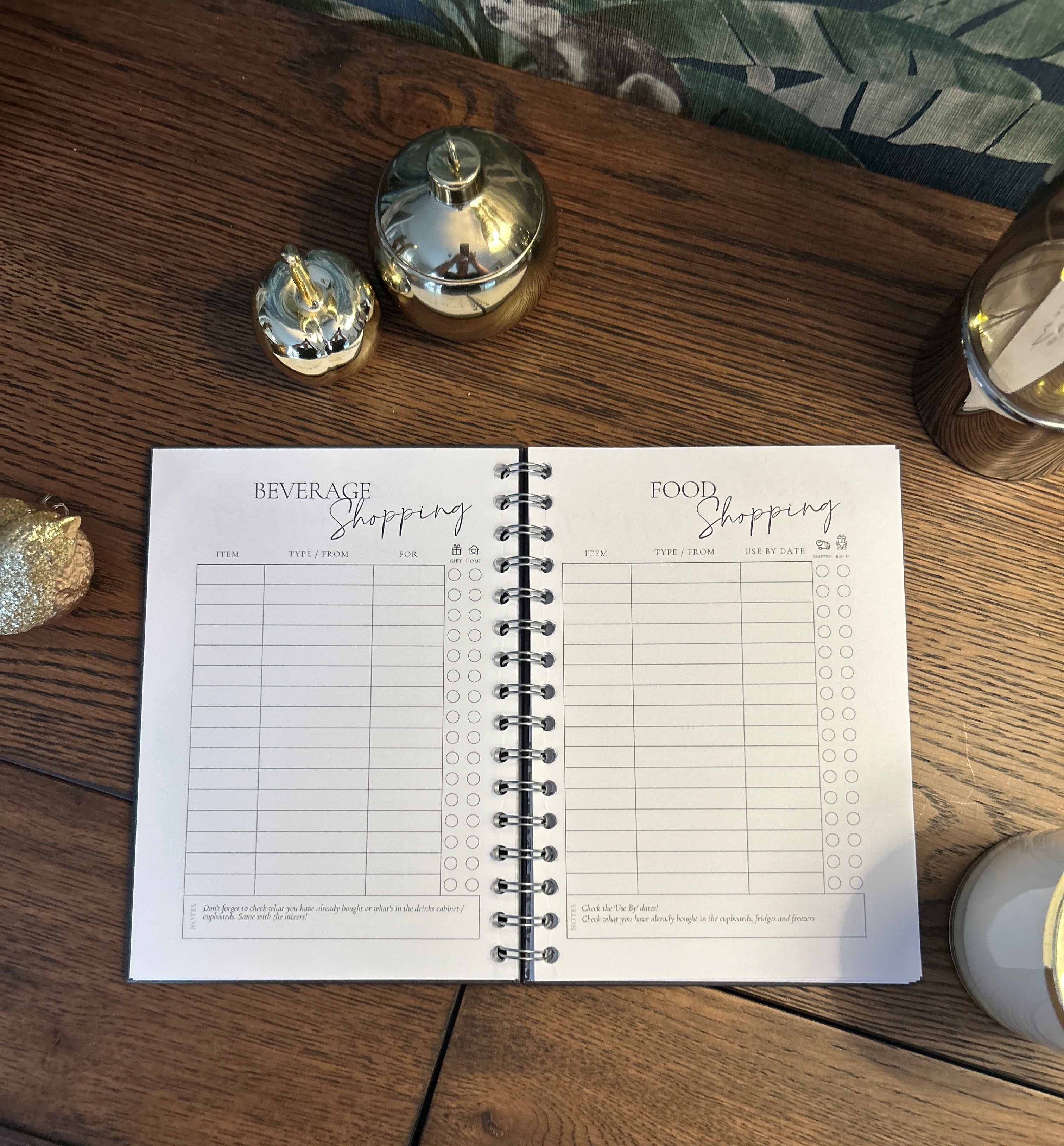 Leopard Print Christmas Planner image 2