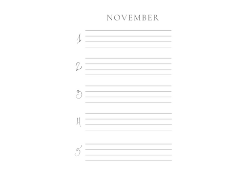Birthday Reminder Book - A5 Notebook to Record & Remember Birthdays image 1